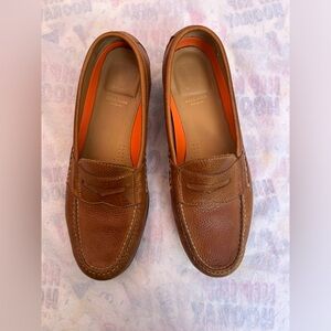 Cole Haan Men’s 10.5 Brown Leather Loafers Shoes